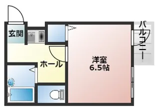 シーサイドマンション【2階】の間取り