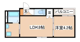 F ASECIA DUMALIS【2階】の間取り