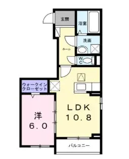 兵庫県神戸市灘区新在家南町4丁目【アパート】の間取り