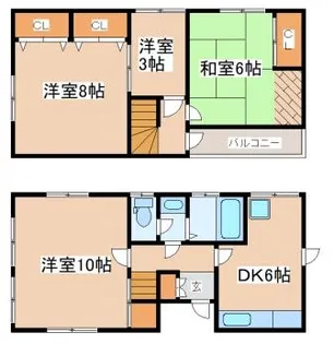 兵庫県神戸市垂水区東垂水3丁目【一戸建】の間取り