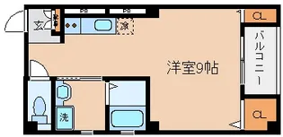 プラーフ羽坂【4階】の間取り