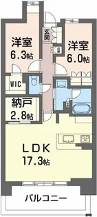 シティタワーグラン須磨鷹取【6階】の間取り