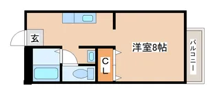 ジュネス離宮【1階】の間取り