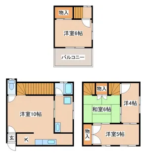 兵庫県神戸市須磨区堀池町1丁目【一戸建】の間取り