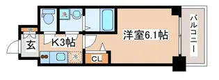 兵庫県神戸市兵庫区出在家町2丁目【マンション】の間取り