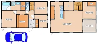 兵庫県神戸市垂水区青山台1丁目【一戸建】の間取り