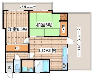 ショウケンマンションⅢ【3階】の間取り