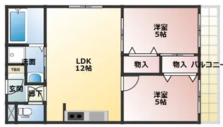 CASA垂水駅前【101号室】の間取り