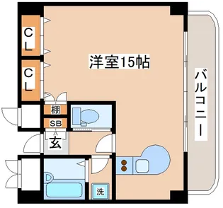 NEO壱番館【3階】の間取り