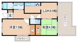 ウイング神戸【912号室】の間取り