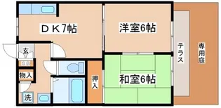 セフィラ宮本【1階】の間取り