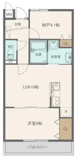 サンビルダープラス高羽ガーデン【2階】の間取り