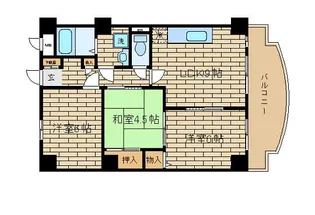 オルタンシア大池【2階】の間取り