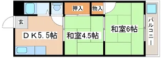 吉川マンション【304号室】の間取り