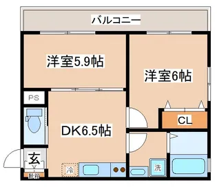 プラーフ8【3階】の間取り