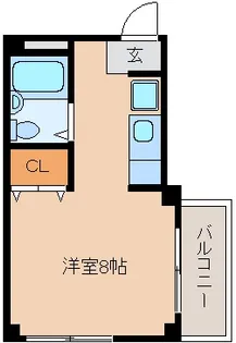 ハイムフィールド【5階】の間取り