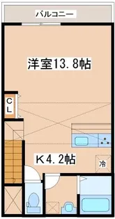 Regulus垂水【206号室】の間取り