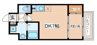 セレニテ神戸西エクラ【6階】の間取り