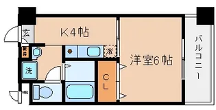 長澤文具ビル【303号室】の間取り