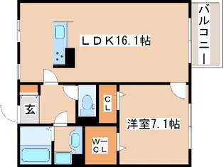 グレイスハイム【2階】の間取り