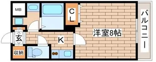 リアライズ神戸WEST【4階】の間取り