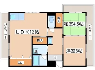 大沢マンション【301号室】の間取り