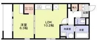 BENE OKAMOTO【1階】の間取り