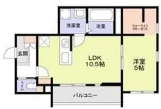 BENE OKAMOTO【2階】の間取り