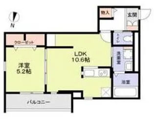 BENE OKAMOTO【2階】の間取り