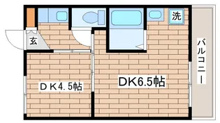 ヴィラナリー雲雀ヶ丘 5号棟【3階】の間取り