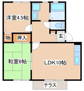 コニー行幸【1階】の間取り