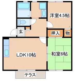 コニー行幸【1階】の間取り