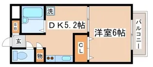 サンヒルズ【302号室】の間取り