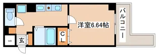 セリテ板宿【411号室】の間取り
