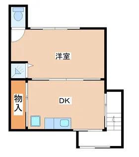禅昌寺アパート【202号室】の間取り