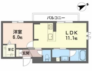 CASA PINOⅤ【205号室】の間取り