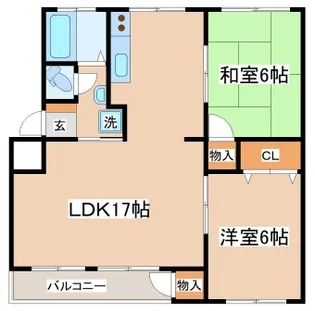 Harch舞子台【4階】の間取り