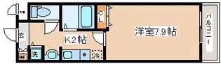 ロイヤルヒル神戸三ノ宮【4階】の間取り