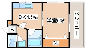 ソレイユパレス【302号室】の間取り