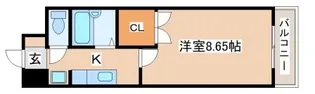アートプラザ神戸西【4階】の間取り