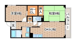 ル・ソレイユ須磨【3階】の間取り