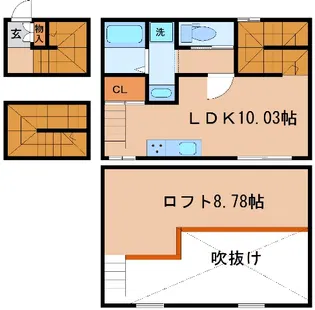 パロス六甲の間取り