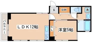 M&Cビル【4階】の間取り