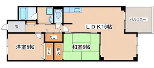 シーサイドパストラル林崎II【1階】の間取り