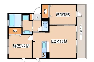ステラコートIII【103号室】の間取り