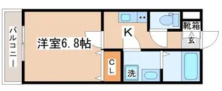 ソルディア垂水【302号室】の間取り