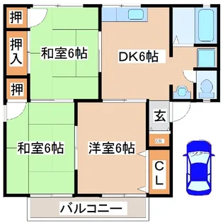 ネオアネックス【1階】の間取り