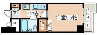 ヌーベルフルーブ【6階】の間取り