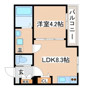 F asecia arvensis【3階】の間取り