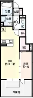 フェーブ千代が丘【103号室】の間取り